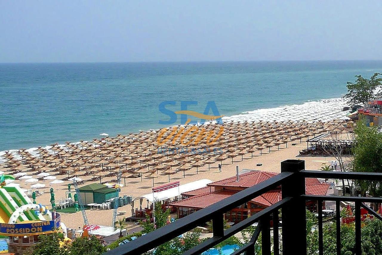 Sea View Rental Front Beach Golden Sands Esterno foto
