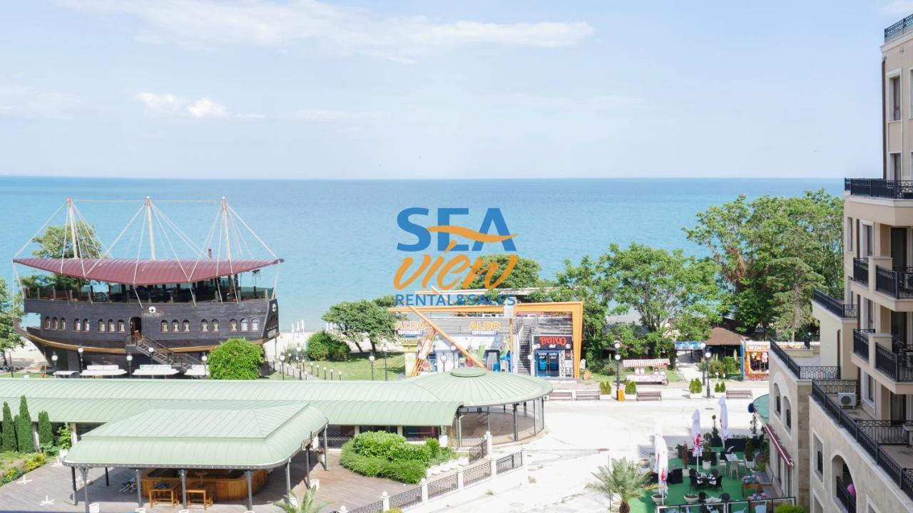 Sea View Rental Front Beach Golden Sands Esterno foto