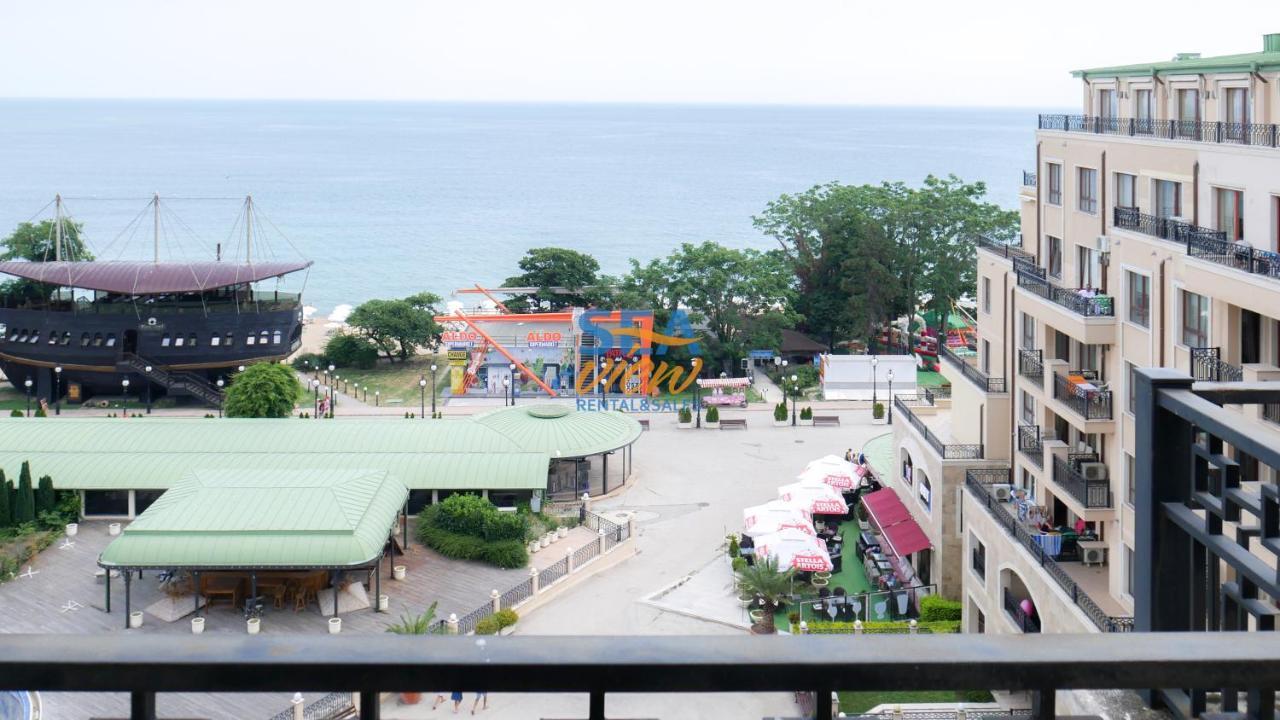 Sea View Rental Front Beach Golden Sands Esterno foto