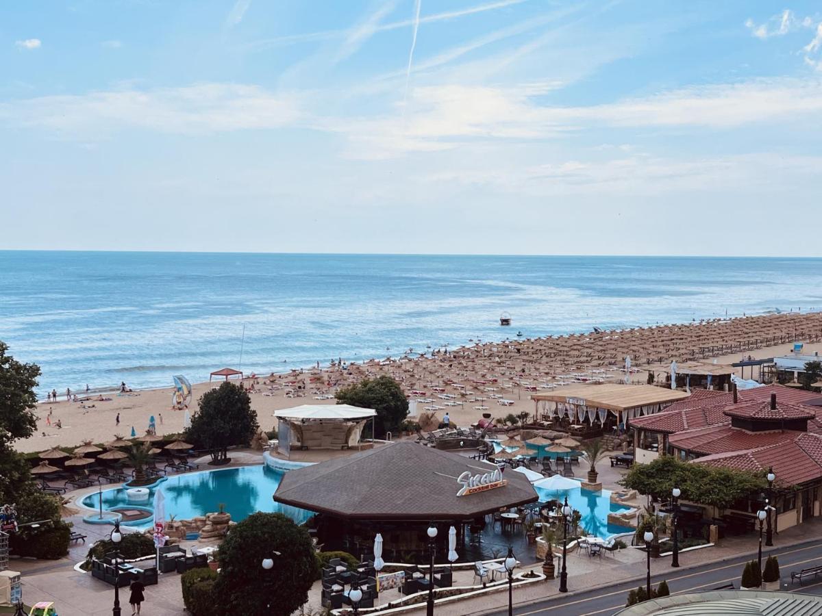 Sea View Rental Front Beach Golden Sands Esterno foto
