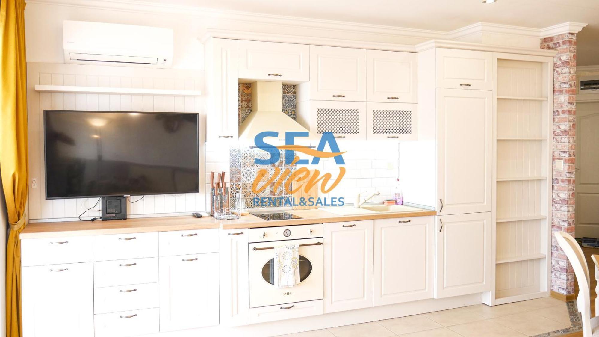 Sea View Rental Front Beach Golden Sands Esterno foto