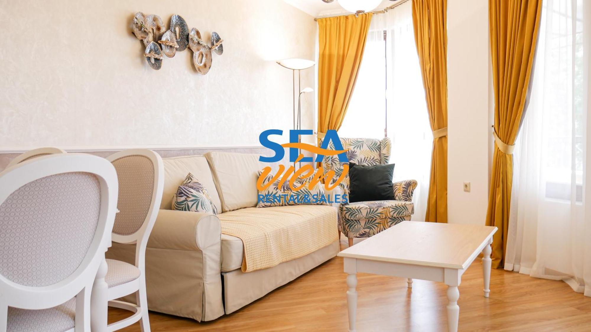 Sea View Rental Front Beach Golden Sands Esterno foto
