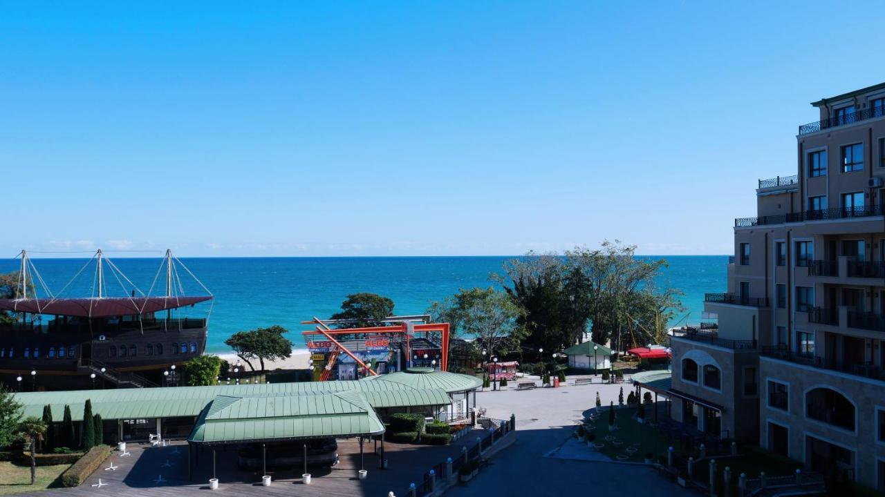 Sea View Rental Front Beach Golden Sands Esterno foto