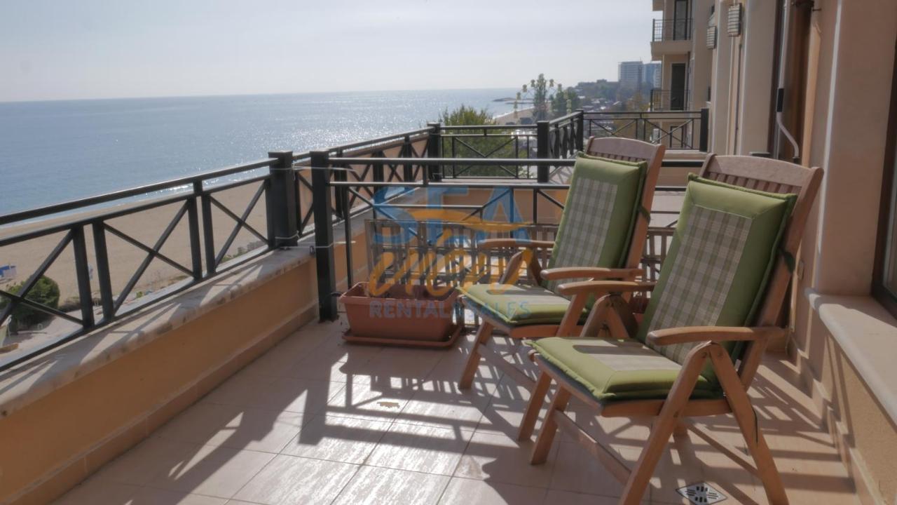 Sea View Rental Front Beach Golden Sands Esterno foto